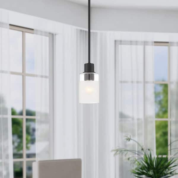 Cedar Lane 1 -Light Matte Black Pendant