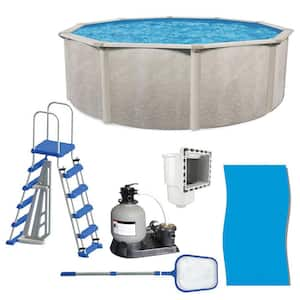 Phoenix 24 ft. x 52 in. Round 52 in. Hard Side Pool Set