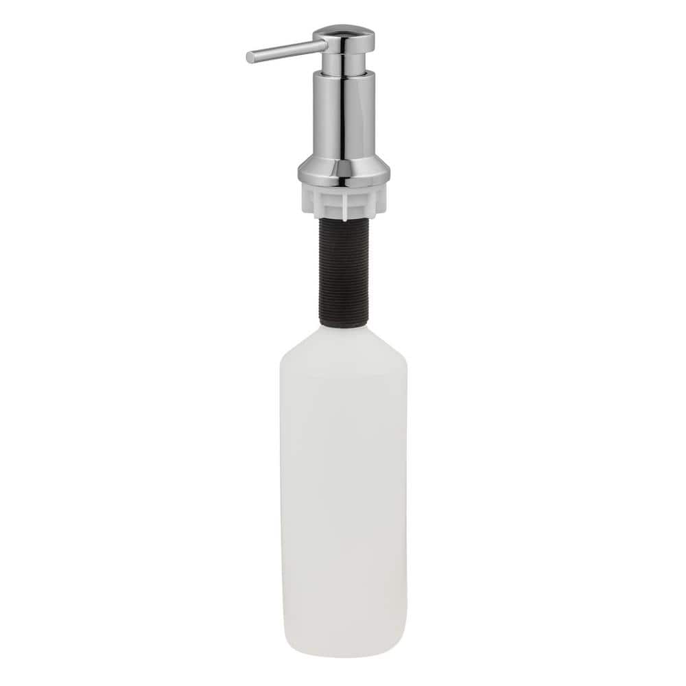 Stainless Steel Chrome Soap and Lotion Dispenser