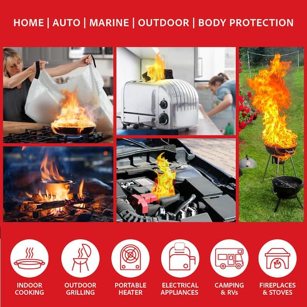 Reviews for Klear Concepts 40 in. x 40 in. Fire Blanket | Pg