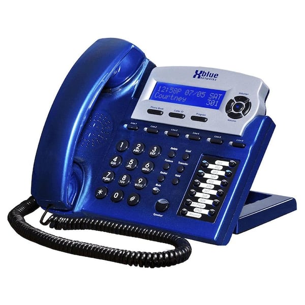 XBlue Networks X16 6 Line Digital Speakerphone - Blue