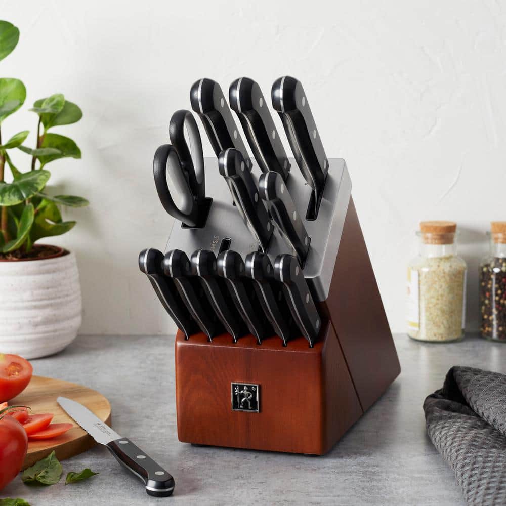 HENCKELS HENCKELS Solution 14-Piece Self-Sharpening Knife Block Set