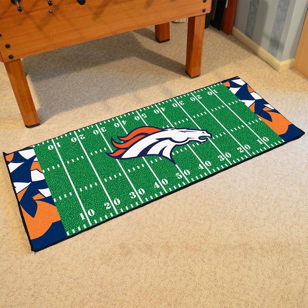 Denver Broncos Football Rug