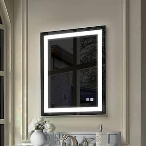 32 in. W x 24 in. H Large Rectangular Frameless LED Light Anti-Fog Wall Bathroom Vanity Mirror