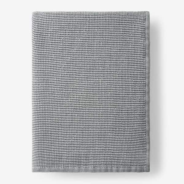 The Company Store Ellington Gray Cotton Twin Blanket