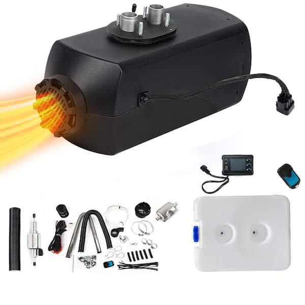 Diesel Air Heater 12V 5KW with 10L Tank, LCD Switch & Remote Control for Truck Boat RV