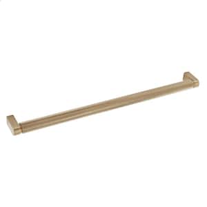 Kent Knurled 12 in. (305 mm) Center-to-Center Satin Brass Bar Pull (5-Pack)