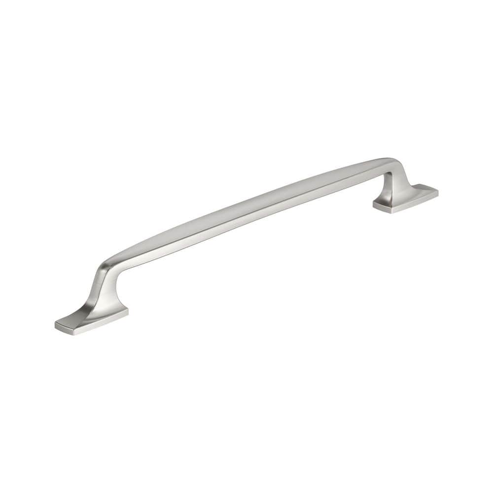 Highland Ridge 10-1/16 inch (256mm) Center-to-Center Satin Nickel Arch Cabinet Pull price history on PriceWatchPro
