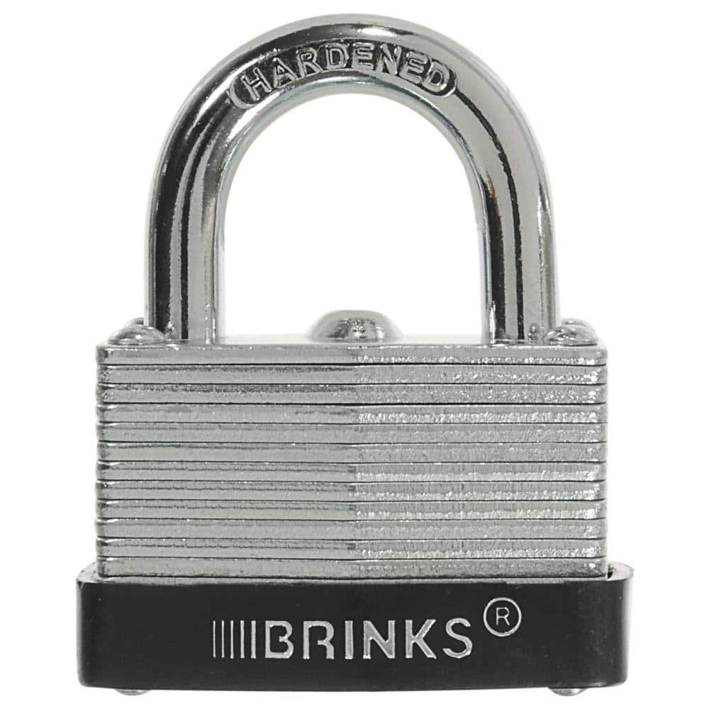 Brinks 1-9/16 in. (40 mm) Laminated Steel Warded Lock