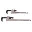 Milwaukee 18-inch Aluminum Pipe Wrench With Overbite Jaws. Lightweight And Tough With Dual Coil Springs. Model 48-22-7218.