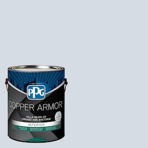 1 gal. PPG1042-3 Ocean Dream Eggshell Antiviral and Antibacterial Interior Paint with Primer