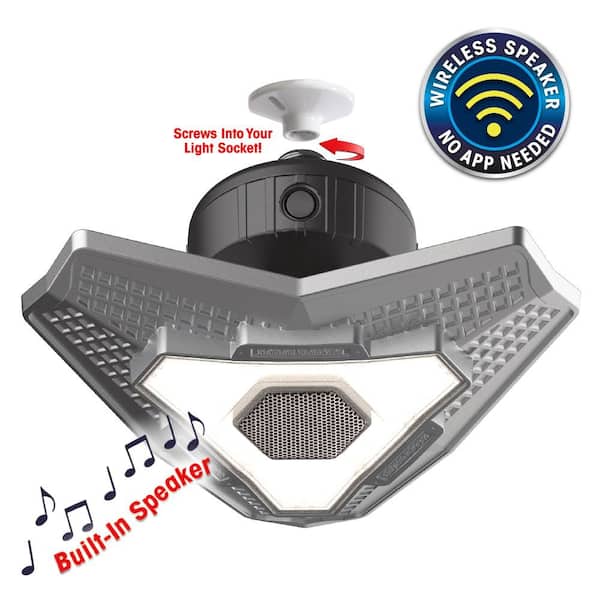 Speaker that screws into light socket sales