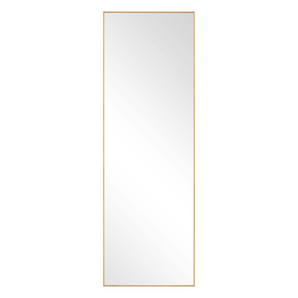 Optimal Performance Gold 21 in. W x 64 in. H Rectangle Aluminum Alloy Full 