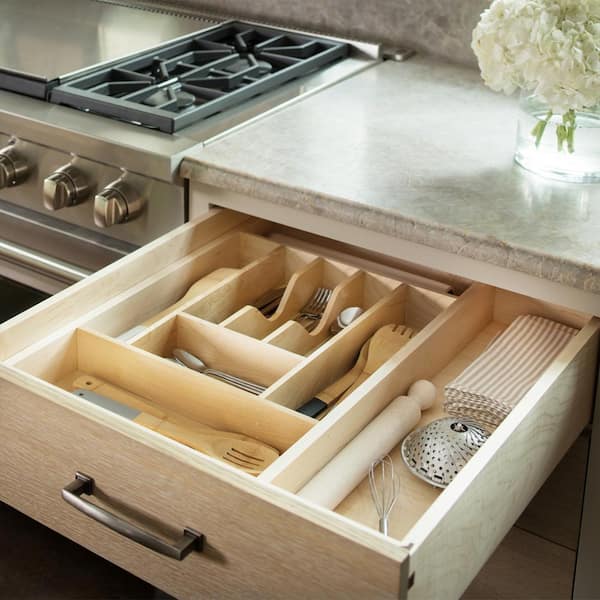 Rev-A-Shelf Cutlery Organizer Tray, Silver