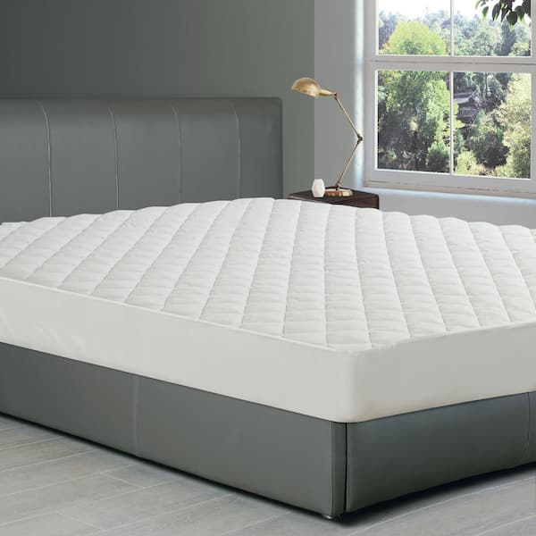 ALL-IN-ONE Repreve Medium Standard Polyester Full Mattress Pad