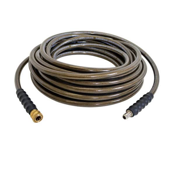 SIMPSON Monster Hose 3/8 In. x 100 ft. Replacement/Extension Hose with QC  Connections for 4500 PSI Cold Water Pressure Washers 41030 - The Home Depot