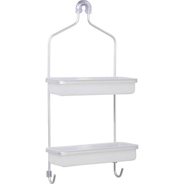 Glacier Bay Rustproof Over-the-Shower Caddy with Removable Baskets in ...