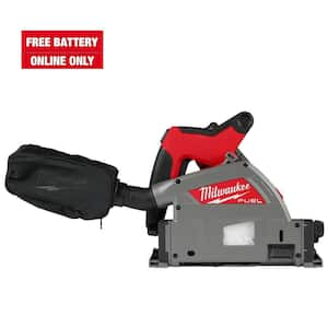 M18 FUEL 18V Lithium-Ion Cordless Brushless 6-1/2 in. Plunge Cut Track Saw (Tool-Only)