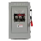 Eaton 30 Amp 3 Pole Fusible NEMA 3R General Duty Safety Switch DH361NRK