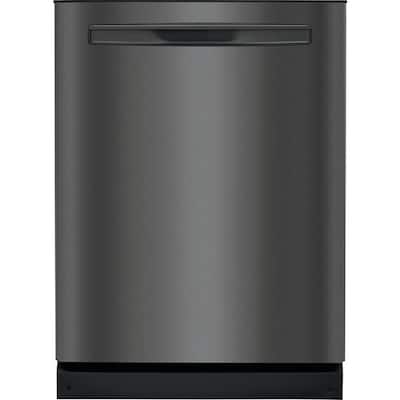 24 in. Smudge Proof Black Stainless Steel Top Control Built-In Tall Tub Dishwasher, ENERGY STAR, 49 dBA
