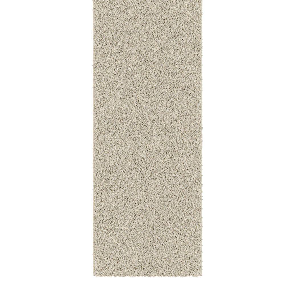 Cozy Plush Non-Slip Rubberback Soft Cream 2 ft. x 21 ft. Indoor Custom Cut Extra Long Runner Rug price history on PriceWatchPro