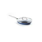 Blue Diamond 5 qt. Aluminum Ceramic Nonstick Saute Pan in Blue with Glass  Lid CC001811-001 - The Home Depot