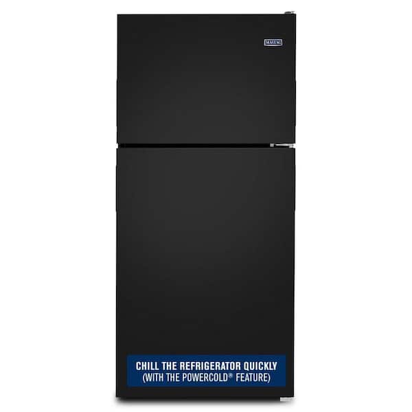Maytag 21 cu. ft. Top Freezer Refrigerator in Black