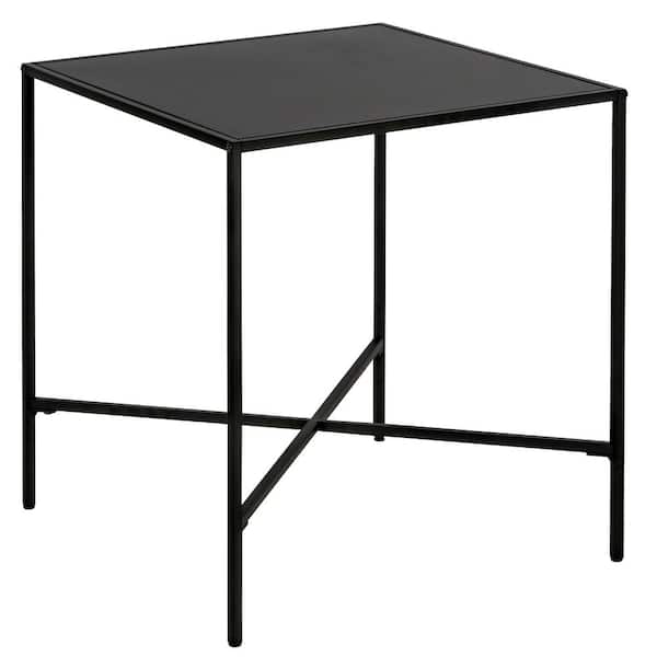 Meyer&Cross Henley 20 in. Blackened Bronze Square Metal Side Table