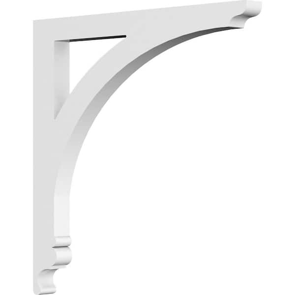 Ekena Millwork 5/8 in. W X 8 in. H X 8 in. D PVC Legacy Bracket