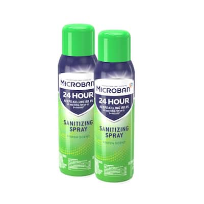 15 oz. 24-Hour Fresh Scent Disinfectant Spray (2-Pack)
