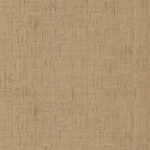 Thea Gold Geometric Wallpaper Sample