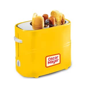 Nostalgia Pop-Up 2-Hot Dog and Bun Toaster With Mini Tongs HDT600RETRORED -  The Home Depot