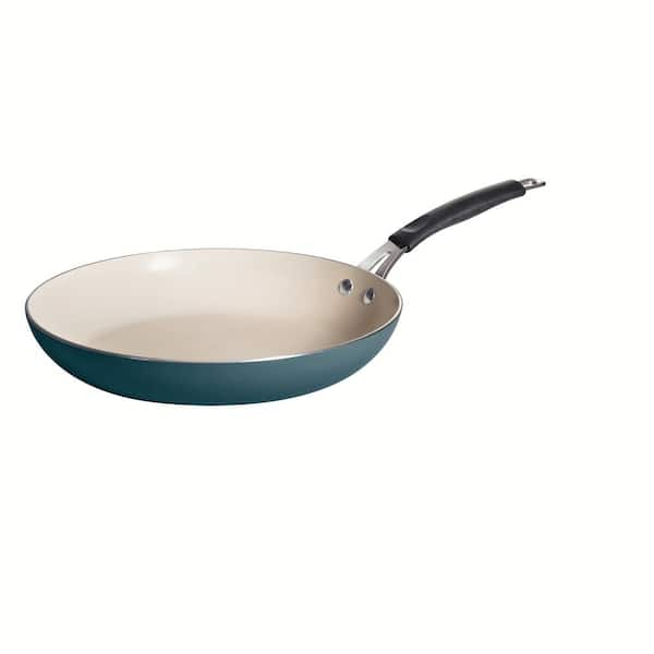 Tramontina Style Simple Cooking 12 in. Aluminum Ceramic Nonstick Frying Pan in Teal