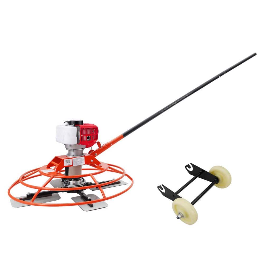 Gas-Powered Walk-Behind Concrete Trowel, 28.3-In. Diameter, 4 Blades Adjustable 0-12° Angle, Cement Surface Finisher price history on PriceWatchPro