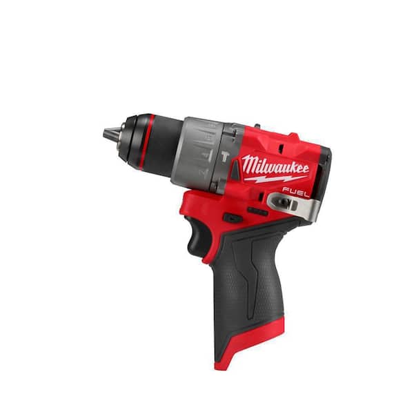 Milwaukee M12 FUEL 12V Lithium-Ion Brushless Cordless 1/2 in. Hammer Drill (Tool-Only)