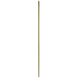 44 in. x 9/16 in. Antique Bronze Hammered Plain Gothic Hollow Iron Baluster