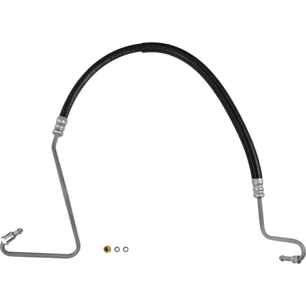Sunsong Power Steering Pressure Line Hose Assembly - Pump To Hydroboost