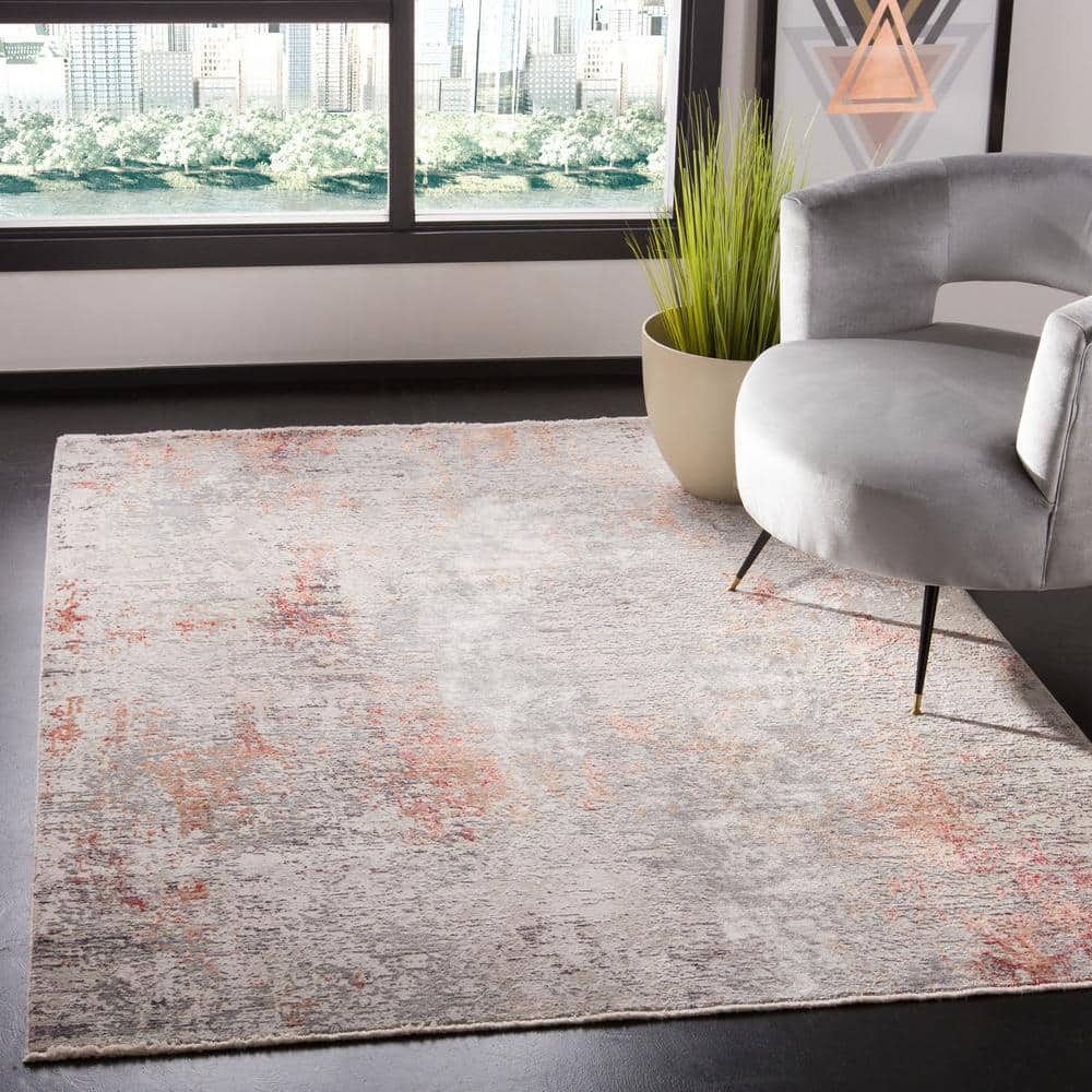 Dream 3 ft. x 4 ft. Gray/Ivory Abstract Area Rug price history on PriceWatchPro