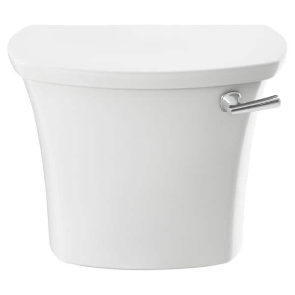 Edgemere 1.28 GPF Single Flush Toilet Tank with Right-Hand Trip Lever with Power Flush Technology in White