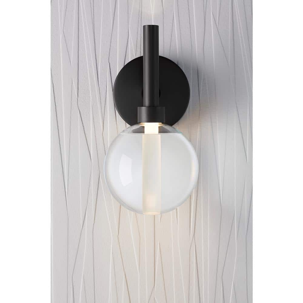Polished Chrome 12" Dimmable LED Lacemaker Sconce