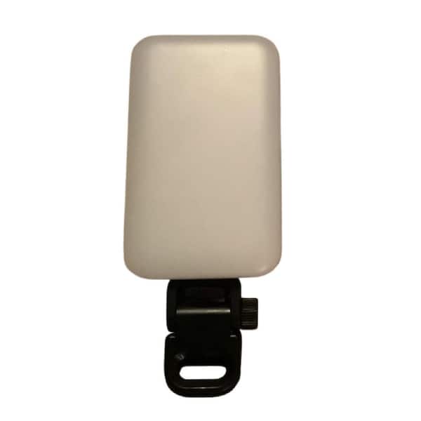 Selfie Light with Soft Diffuser and Built-In Stand 96 LED Rechargeable Clip Fill Light for Phone, Laptop, Makeup, Video