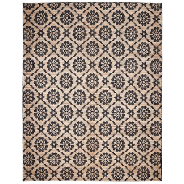 Edith Transitional Jute Brown 3 ft. x 5 ft.Area Rug