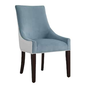 Seafoam Polyester Upholstered Dining Chair