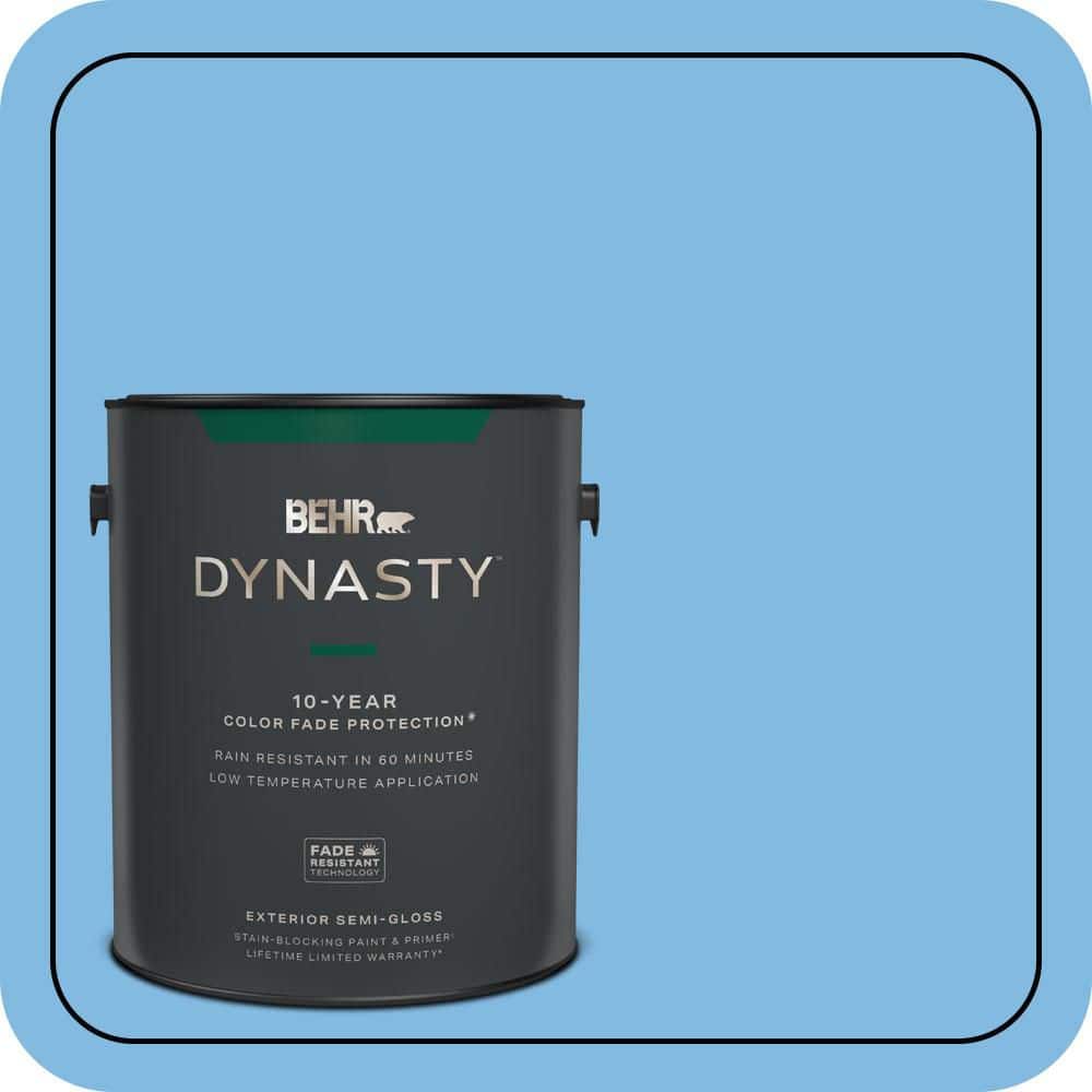 1 gal. #560B-4 Enchanting Semi-Gloss Enamel Exterior Stain-Blocking Paint & Primer price history on PriceWatchPro