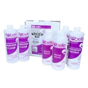 Triple-Action 30,000 Gallon Swimming Pool Winter Closing Chemical Kit