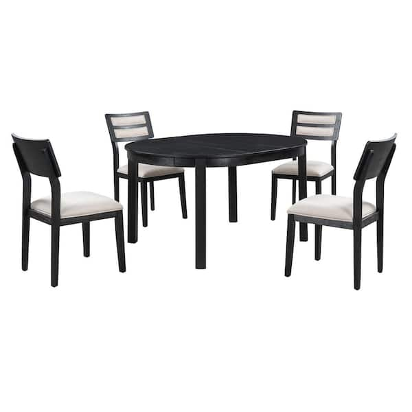 Small extendable table and 4 chairs hot sale