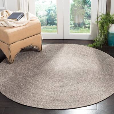 3 Round Rustic Area Rugs, Round Rug 3 Ft