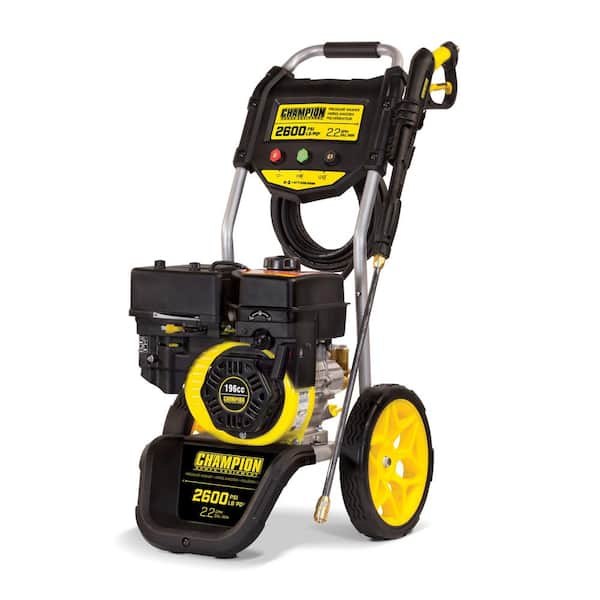 Champion Power Equipment 2600 psi 2.2 GPM Gas Powered Dolly Style Pressure Washer