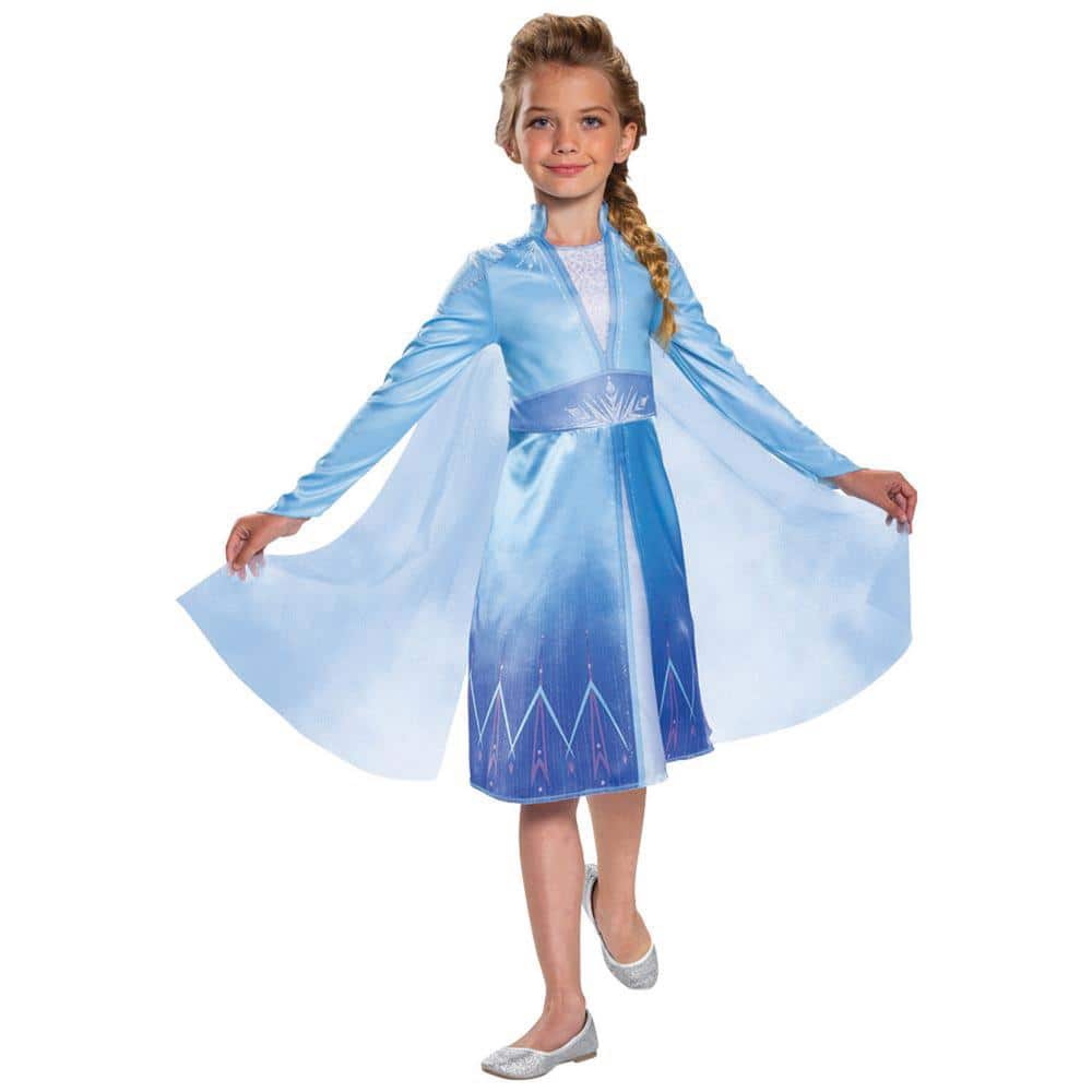 Girl's Classic Disney's Frozen II Elsa Costume - Small - Kids Halloween Costume price history on PriceWatchPro