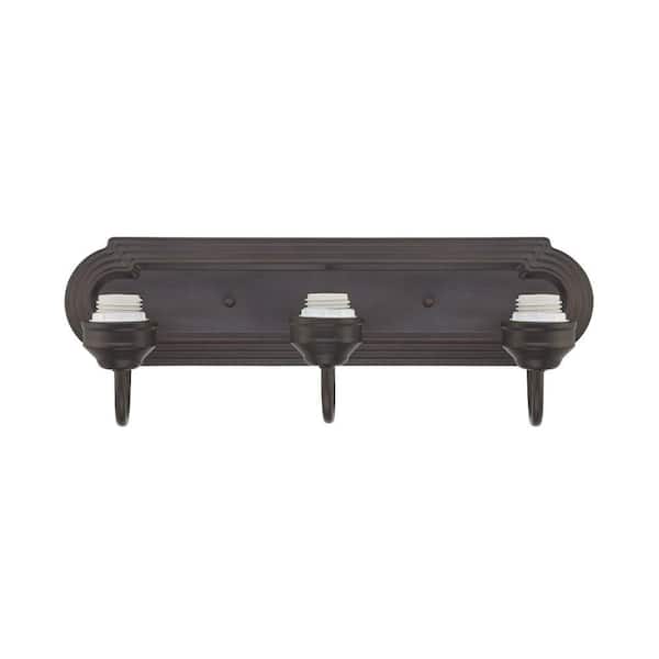 Westinghouse 3-Light Oil Rubbed Bronze Wall Fixture